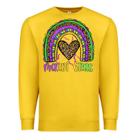 Lemon mardi gras rainbow Premium Sweatshirt - JahusDesignShop