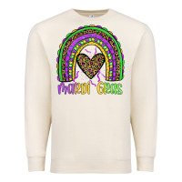 Sandshell mardi gras rainbow Premium Sweatshirt - JahusDesignShop