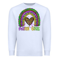 Mardi Gras Rainbow Premium Sweatshirt | Teevron