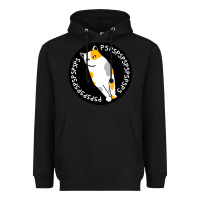 Black calico cat Heavyweight Hoodie - artisFamous