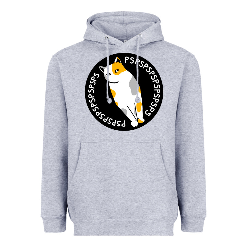 Calico Cat Heavyweight Hoodie by artisFamous | Teevron