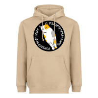 Mushroom calico cat Heavyweight Hoodie - artisFamous