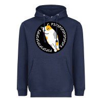 Navy calico cat Heavyweight Hoodie - artisFamous