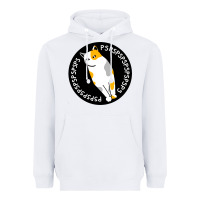 White calico cat Heavyweight Hoodie - artisFamous