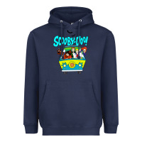 Navy scooby doo Heavyweight Hoodie - artisFamous