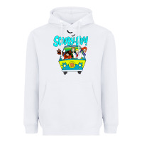 White scooby doo Heavyweight Hoodie - artisFamous