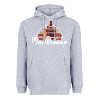 Heather Grey malt whiskey Heavyweight Hoodie - artisFamous
