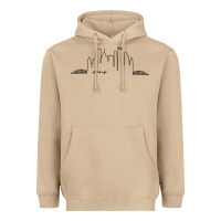 Mushroom pittsburgh skyline city Heavyweight Hoodie - artisFamous