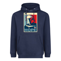 Navy boba fett for president Heavyweight Hoodie - artisFamous