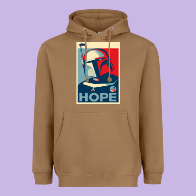 Boba Fett For President Heavyweight Hoodie Designed By Artisfamous
