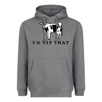 Storm i'd tip that funny cow tipping design Heavyweight Hoodie - artisFamous