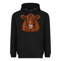 Black red angus Heavyweight Hoodie - JahusDesignShop