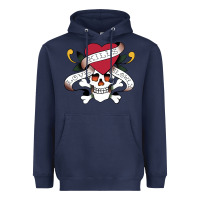 Navy Funny Ed Hardy Sarcasme Saying New Heavyweight Hoodie - artisFamous