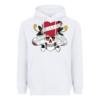 White Funny Ed Hardy Sarcasme Saying New Heavyweight Hoodie - artisFamous