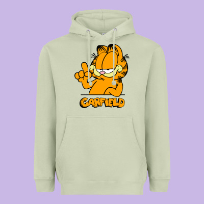 Funny Garfild New Vector Design Heavyweight Hoodie Designed By Artisfamous