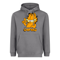 Storm Funny Garfild new vector design Heavyweight Hoodie - artisFamous