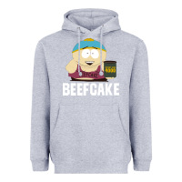 Heather Grey New Park Beefcake Heavyweight Hoodie - artisFamous
