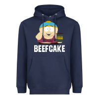 Navy New Park Beefcake Heavyweight Hoodie - artisFamous