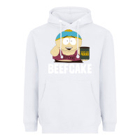 White New Park Beefcake Heavyweight Hoodie - artisFamous
