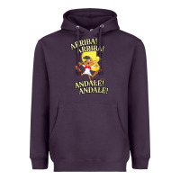 Plum Funny Speedy Arriba arriba New Heavyweight Hoodie - artisFamous