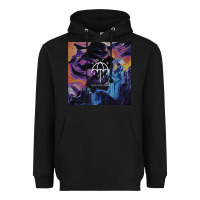 Black Bring Me Spirit Heavyweight Hoodie - artisFamous