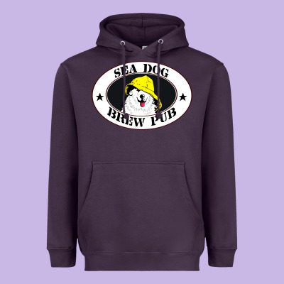 Sea Dog Brew Pub Heavyweight Hoodie Designed By Artisfamous