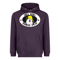 Plum sea dog brew pub Heavyweight Hoodie - artisFamous
