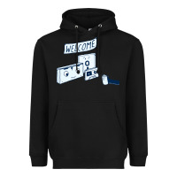 Black analog retirement Heavyweight Hoodie - artisFamous