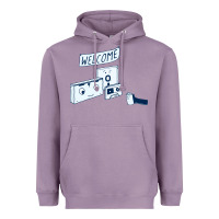 Lavender analog retirement Heavyweight Hoodie - artisFamous