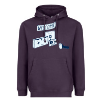 Plum analog retirement Heavyweight Hoodie - artisFamous