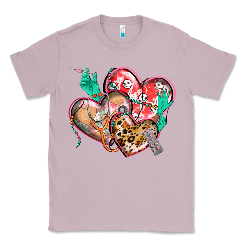 Nurse Hearts Classic Tee by CowGirlArtShop | Teevron