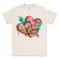 Natural nurse hearts Classic Tee - CowGirlArtShop