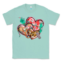 Seafoam nurse hearts Classic Tee - CowGirlArtShop