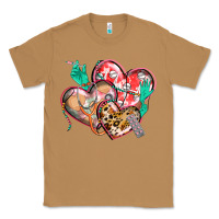 Toasted Coconut nurse hearts Classic Tee - CowGirlArtShop