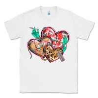 White nurse hearts Classic Tee - CowGirlArtShop