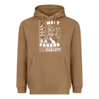 Toasted Coconut melt banana classic Heavyweight Hoodie - artisFamous