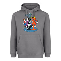 Storm rocky & bullwinkle and friends Heavyweight Hoodie - artisFamous