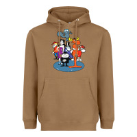 Toasted Coconut rocky & bullwinkle and friends Heavyweight Hoodie - artisFamous