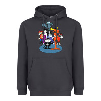 Smoke rocky & bullwinkle and friends Heavyweight Hoodie - artisFamous