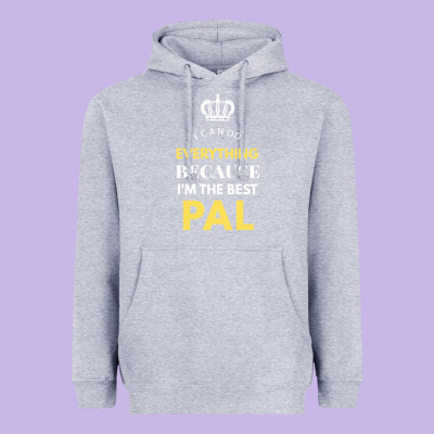 I'm The Best Pal Heavyweight Hoodie Designed By Artisfamous