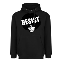 Black angela davis speaking Heavyweight Hoodie - artisFamous