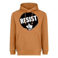 Meerkat angela davis speaking Heavyweight Hoodie - artisFamous