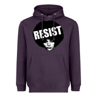 Plum angela davis speaking Heavyweight Hoodie - artisFamous