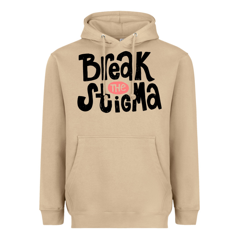 End The Stigma Merch Heavyweight Hoodie by artisFamous | Teevron