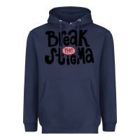 Navy end the stigma merch Heavyweight Hoodie - artisFamous