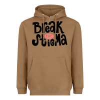 Toasted Coconut end the stigma merch Heavyweight Hoodie - artisFamous