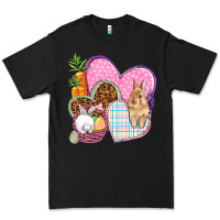 Black Easter hearts Easter Day Premium Tee - HowdyJamesFarm