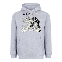Heather Grey archon game Heavyweight Hoodie - artisFamous