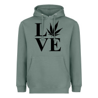 Sage love weed 420 Heavyweight Hoodie - artisFamous
