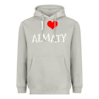 Moon Dust i love almaty city Heavyweight Hoodie - artisFamous